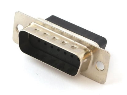 Picture of D-Sub DB15 Male Crimp Plug Connector