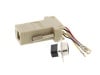 Picture of DB9 Female to RJ11/RJ12 Modular Adapter Kit – Beige