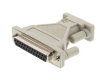 Picture of DB9 Female to DB25 Female Serial/Parallel Adapter