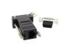Picture of DB9 Female to RJ45 Serial Modular Adapter Kit - Black