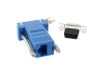 Picture of DB9 Female to RJ45 Modular Adapter Kit – Blue