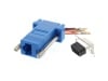 Picture of DB9 Female to RJ45 Modular Adapter Kit – Blue