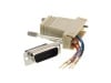 Picture of Modular Adapter Kit - DB15 Male to RJ45 - Beige