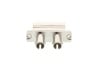 Picture of SC/ST Multimode Duplex Hybrid Fiber Adapter - PC (Physical Connector)