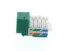 Picture of CAT6 Keystone Jack 90 Degree 110 UTP - Green