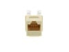 Picture of CAT6 Keystone Jack 90 Degree 110 UTP - Ivory
