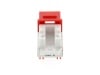 Picture of CAT6 Keystone Jack 90 Degree 110 UTP - Red
