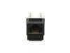 Picture of CAT6 SpeedTerm Keystone Jack 90 Degree 110 UTP - Black
