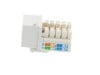 Picture of CAT6 SpeedTerm Keystone Jack 90 Degree 110 UTP - White