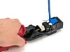 Picture of CAT6 SpeedTerm Keystone Jack 180 Degree 110 UTP - Blue