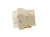 Picture of CAT6 SpeedTerm Keystone Jack 180 Degree 110 UTP - Ivory