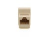 Picture of CAT6 SpeedTerm Keystone Jack 180 Degree 110 UTP - Ivory