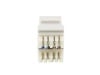 Picture of CAT6 SpeedTerm Keystone Jack 180 Degree 110 UTP - White