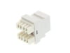 Picture of CAT6 SpeedTerm Keystone Jack 180 Degree 110 UTP - White