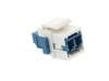 Picture of Fiber Optic Keystone Coupler - LC to LC Singlemode Duplex - White