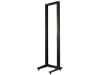 Picture of 2-Post Free Standing Open Frame Network Relay Rack - 47U, M6 Cage Nut Rails