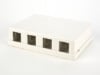 Picture of 4 Port Surface Mount Box - White