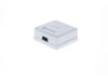 Picture of Surface Mount Box with CAT5e 110 Punch Down Terminals -Dual  RJ45 - 8 Conductor
