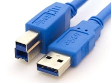 Picture of USB 3.0 SuperSpeed Cable A to B M/M - 3 FT