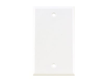 Picture of Blank Keystone Faceplate - Single Gang - White