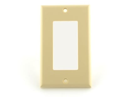 Picture of Single Gang Decorex Wall Plate - Ivory
