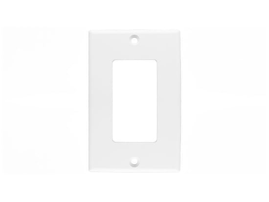 Picture of Single Gang Decorex Wall Plate - White