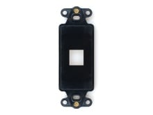 Picture of 1 Port Decorex Face Plate Insert - Black