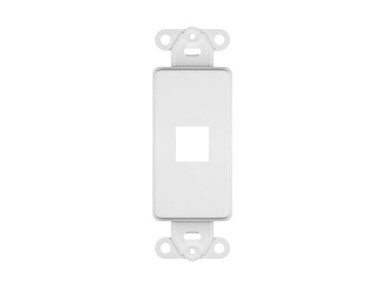 Picture of 1 Port Decorex Face Plate Insert - White
