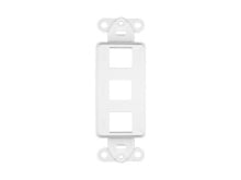 Picture of 3 Port Decorex Face Plate Insert - White