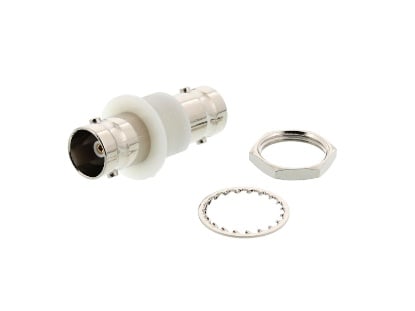 Picture of 75 Ohm Isolated BNC Panel Mount Coupler - F/F, 10 Pack