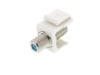 Picture of F-Type 3GHz Feed Through Keystone Jack - White