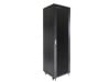 Picture of Server Enclosure 42U 23"W x 23"D x 80"H, Tempered Glass Door, Removable Side Panels, Solid Rear Door, Knockdown