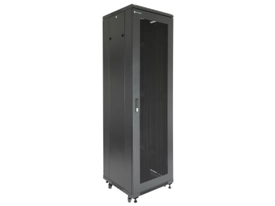 Picture of Server Enclosure 42U 23"W x 23"D x 80"H, Vented Front Door, Removable Side Panels, Split Vented Rear Doors, Knockdown