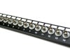 Picture of 16 Port Fully Loaded 75 Ohm Isolated BNC Coaxial Patch Panel - 1U