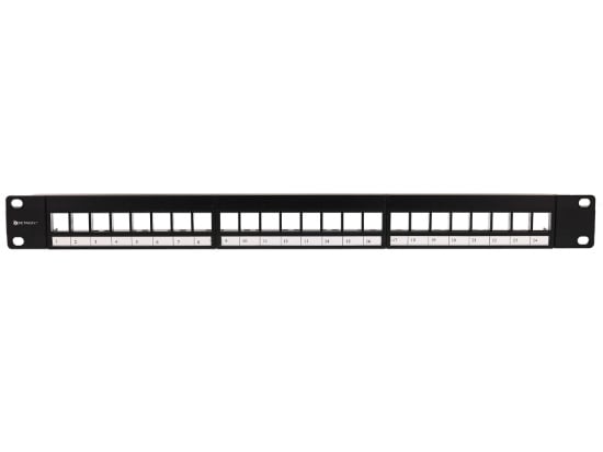 Picture of 1U High-Density Blank Patch Panel - 24 Port