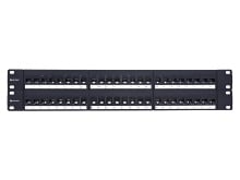 Picture of CAT5e High-Density Feed Through Patch Panel - 48 Port, 2U