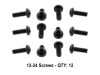 Picture of 6u Vertical Wall Mount Bracket - Black