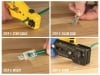 Picture of Cat6 RJ45 Feed-Through SpeedTerm Modular Connectors, 100-Pack