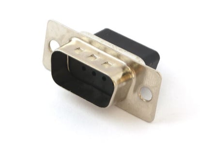Picture of DB9 Male D-Sub Crimp Connectors – 10-Pack