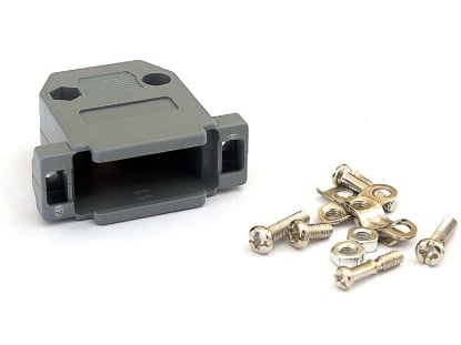 Picture of DB15 D-Sub Plastic Backshells, 10-Pack