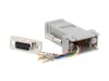 Picture of DB9 Female to RJ45 Modular Adapter Kit - Gray