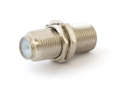 Picture of F-Type Panel-Mount Female-to-Female Couplers, 10-Pack
