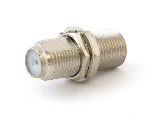 Picture of F-Type Panel-Mount Female-to-Female Couplers, 10-Pack