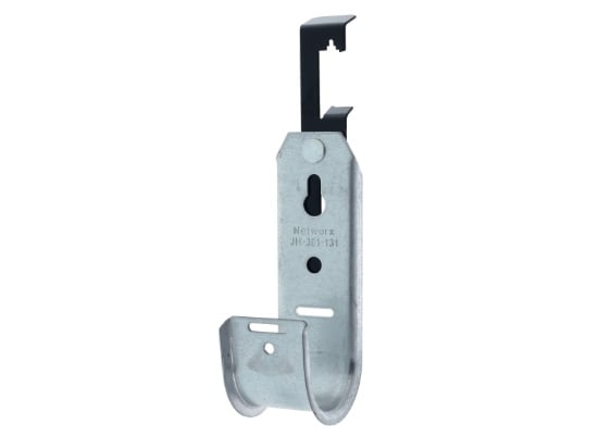 Picture of J-Hook Cable Support – 1-5/16 in, Batwing Mount, Galvanized, 25-Pack