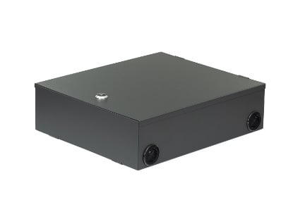 Picture of Wall-Mount Fiber Optic Distribution Box, 4-Port (Unloaded) with 2 Splice Trays