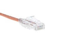 Picture of Cat6 Mini Ethernet Patch Cable, 6-Inch, Orange, Booted