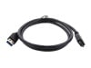 Picture of Cat8 Booted Ethernet Patch Cable, 5 ft, Black