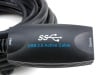 Picture of Cat8 Booted Ethernet Patch Cable, 25 ft, Black