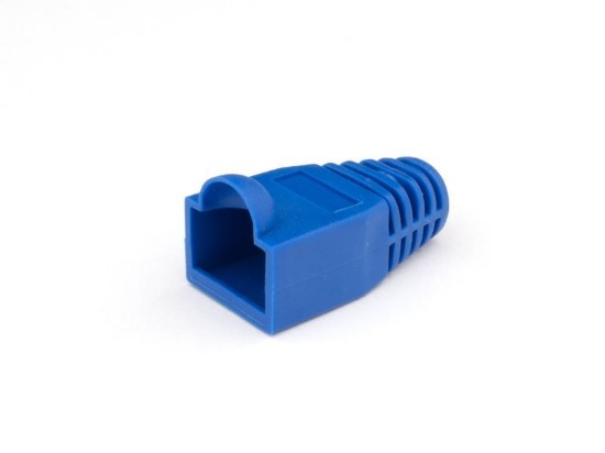 Picture of RJ45 Blue Snagless Boot Protector - 100 Pack