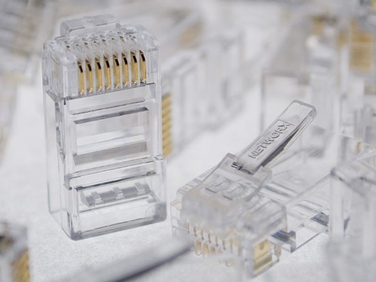 Picture of Networx Cat6 RJ45 Modular Connector with Load Bars - 100 Pack